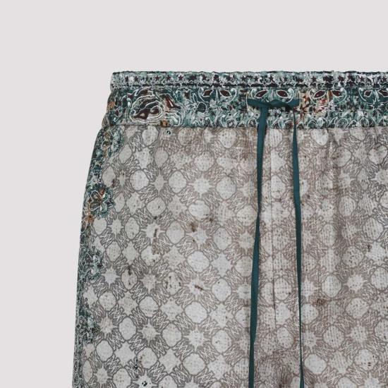  아미리 숏팬츠 Amiri 반다나 버뮤다 반바지 멀티 - AMIRI