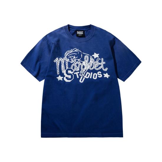  마켓 반팔 티셔츠 올드 웨스트 스튜디오 티셔츠