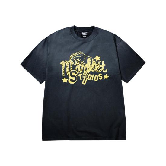  마켓 반팔 티셔츠 올드 웨스트 스튜디오 티셔츠 - MARKET