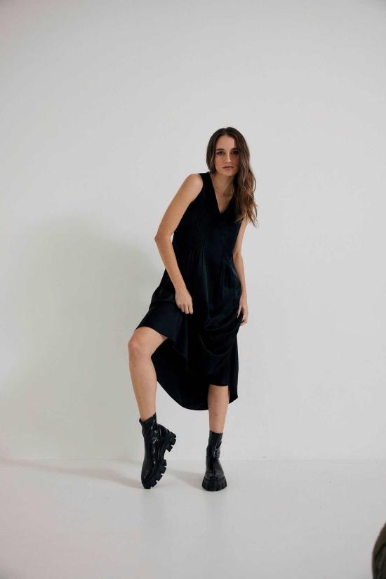  린제이 니콜라스 뉴욕 롱 원피스 린지 니콜라스 뉴욕 맥시 드레스 블랙