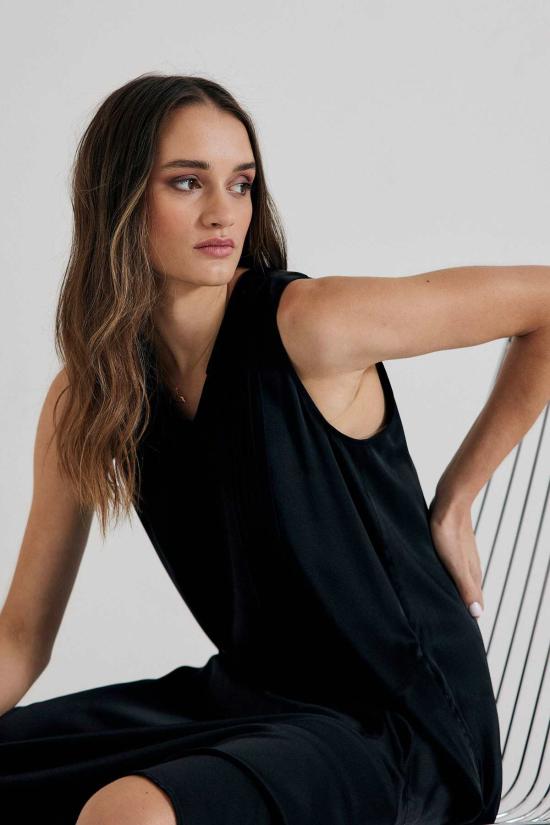  린제이 니콜라스 뉴욕 롱 원피스 린지 니콜라스 뉴욕 맥시 드레스 블랙 - LINDSAY NICHOLAS NEW YORK