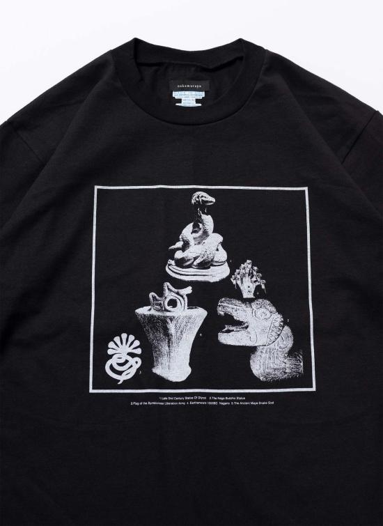  나카무라야 반팔 티셔츠 미도시 뱀 티셔츠 - NAKAMURAYA