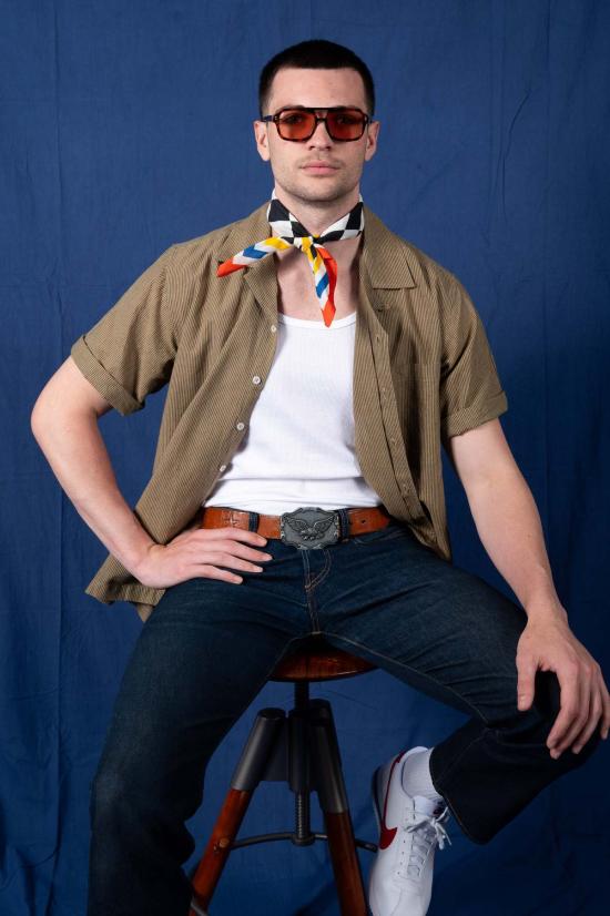  DUSHYANT. 반팔 셔츠 두샨트. 돈 캠프 - DUSHYANT