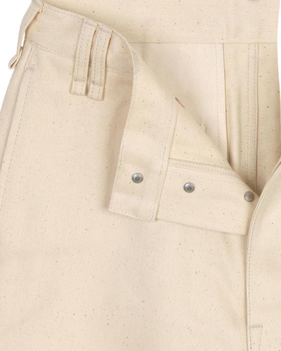  패브릭스 치노 팬츠 일본산 셀비지 원단으로 제작된 유틸리티  (에크루 색상) - FAVRICS