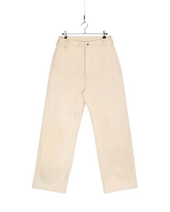  패브릭스 치노 팬츠 일본산 셀비지 원단으로 제작된 유틸리티  (에크루 색상)