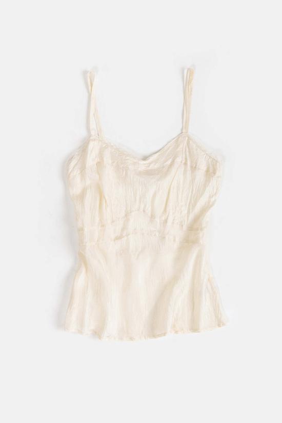  Erica Tanov 캐미솔 에리카 타노프 로리타 실크  아이보리 - OTHER BRANDS