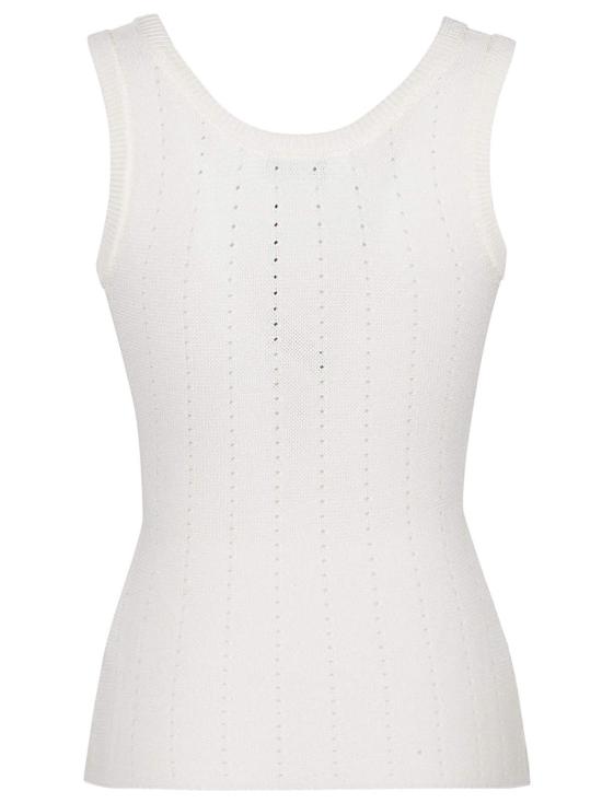  에트로 민소매 티셔츠 탱크탑 비앙코 - ETRO