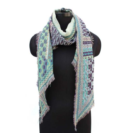  Vismaya 머플러/스카프 비스마야 보헤미안 드림 스카프 블루 - OTHER BRANDS