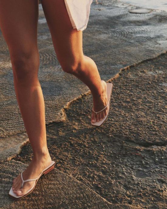  Bembien 뮬/슬리퍼 벰비엔 다이 슬라이드 크림 - OTHER BRANDS