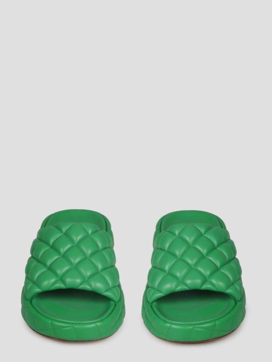  보테가베네타 샌들 보테가 베네타 패딩  그린 - BOTTEGA VENETA