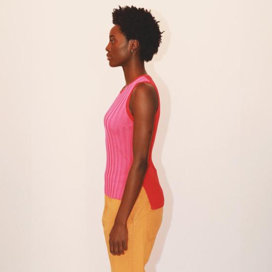  Eólas 민소매 티셔츠 에올라스 프란체스카 탱크 - OTHER BRANDS