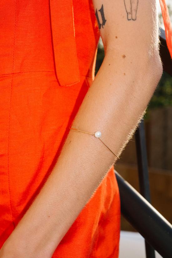  에이드 팔찌 Eyde The Izso 브레이슬릿 14K 골드/진주