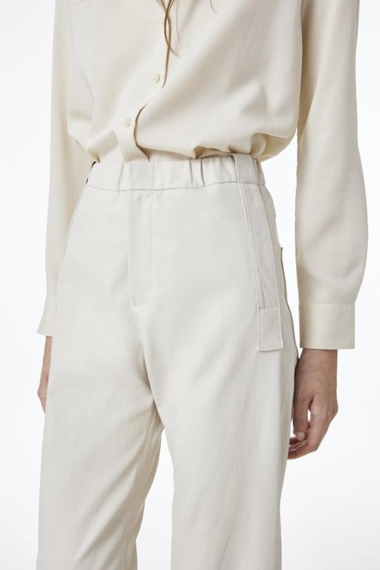  이네제 마레샬 스트레이트 팬츠 인즈 앤 마르샬 올라프 팬츠 에크루 - INES & MARECHAL