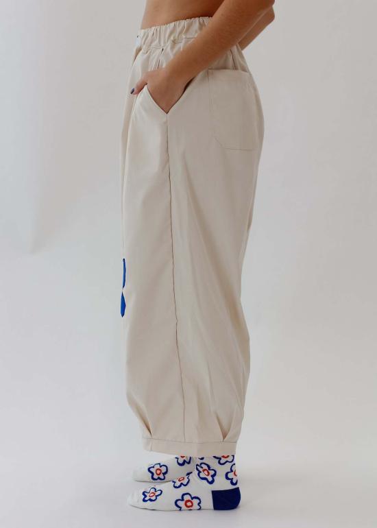  Mary Lo 스트레이트 팬츠 메리 로 플라워 파워 팬츠 - OTHER BRANDS