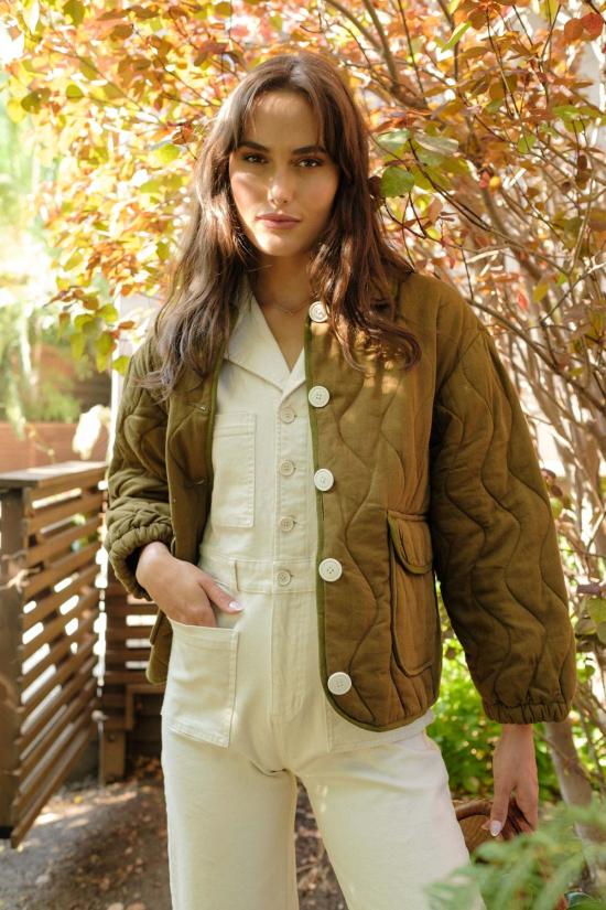  Whimsy + Row 점프수트 Logan  내추럴 - OTHER BRANDS