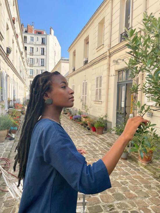  해피 프렌치 갱 점프수트 Happyfrenchgang  인디고 - HAPPY FRENCH GANG