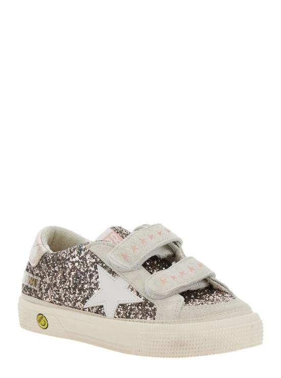  [키즈] 골든구스 스니커즈 골든 구스 아동용 5월 스쿨 스니커즈 (회색) - GOLDEN GOOSE