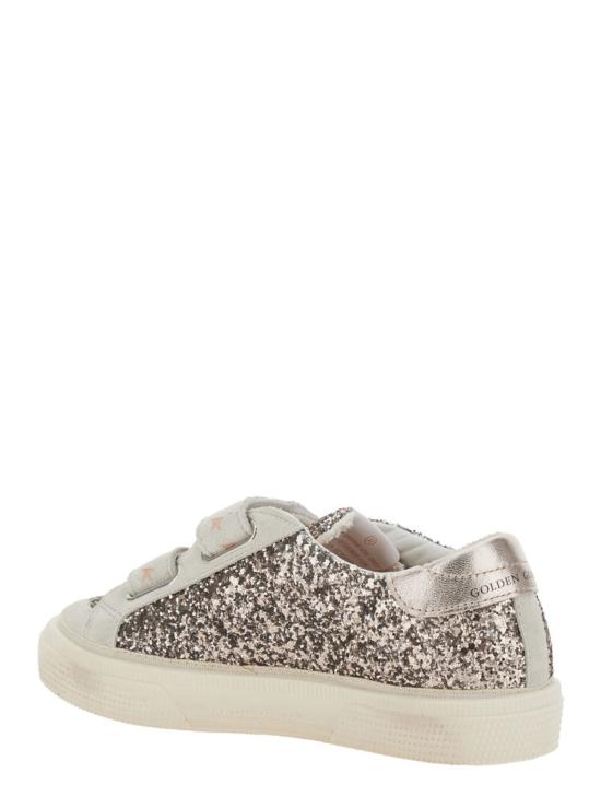 [키즈] 골든구스 스니커즈 골든 구스 아동용 5월 스쿨 스니커즈 (회색) - GOLDEN GOOSE