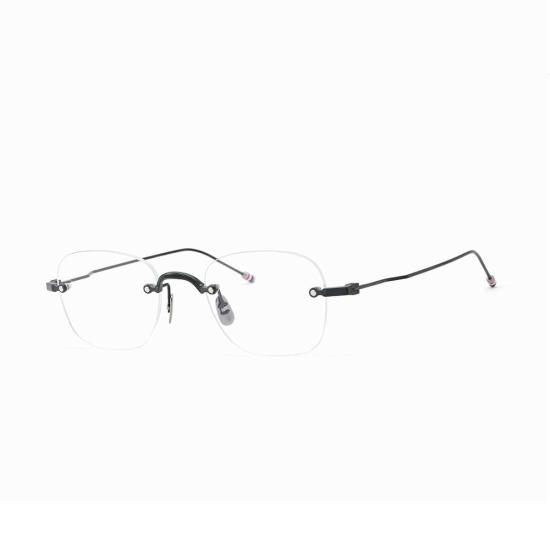  톰브라운 안경 톰 브라운 Ueo961 A G0001 005 49 무광 건메탈 - THOM BROWNE