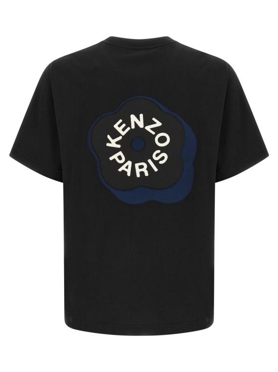  겐조 탑 보케 플라워 2.0 티셔츠 블랙 - KENZO
