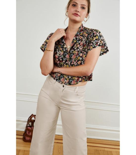  룹 블라우스 루프 토니 팬츠 솔트