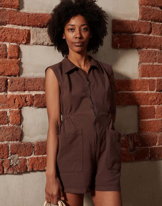  Noble 점프수트 노블 오가닉 탱크 슈트 초콜릿 - OTHER BRANDS