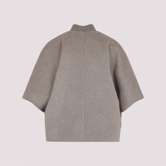  막스마라 봄버 자켓 막스 마라 레티시아 봄버 케이프 베이지 - MAX MARA