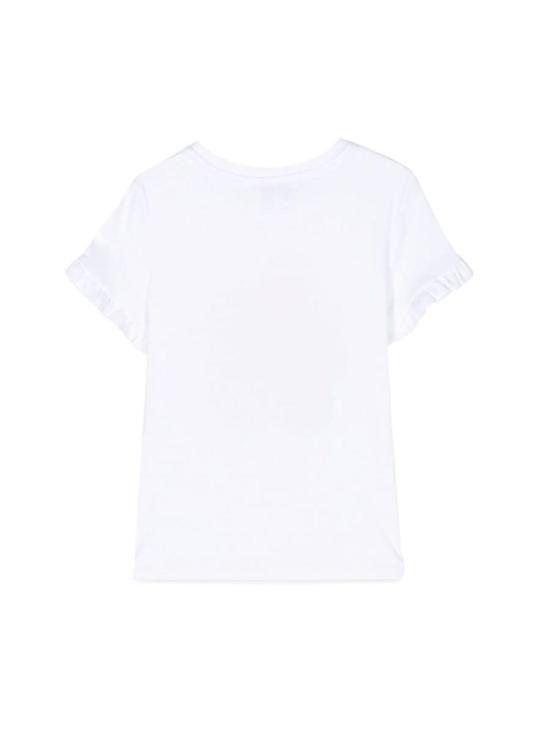  [키즈] 랑방 트레이닝 상의 키즈  맥데이지 티셔츠 화이트 - LANVIN