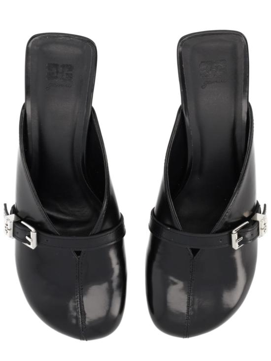  가니 뮬/슬리퍼 뮬 (힐 포함) 블랙 - GANNI