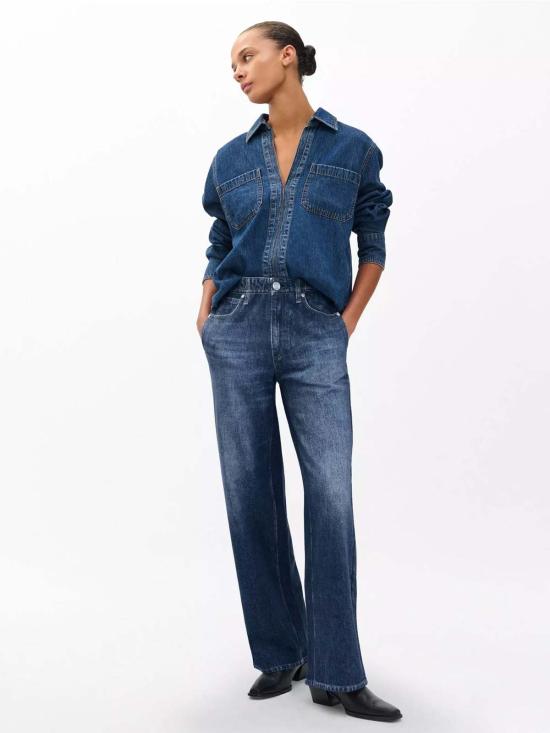  랙앤본 스트레이트 팬츠 Rag&Bone Miramar 와이드 레그 팬츠 - RAG & BONE