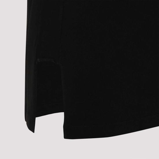  마르지엘라 민소매 티셔츠 메종  로고 탱크탑 블랙 - MAISON MARGIELA