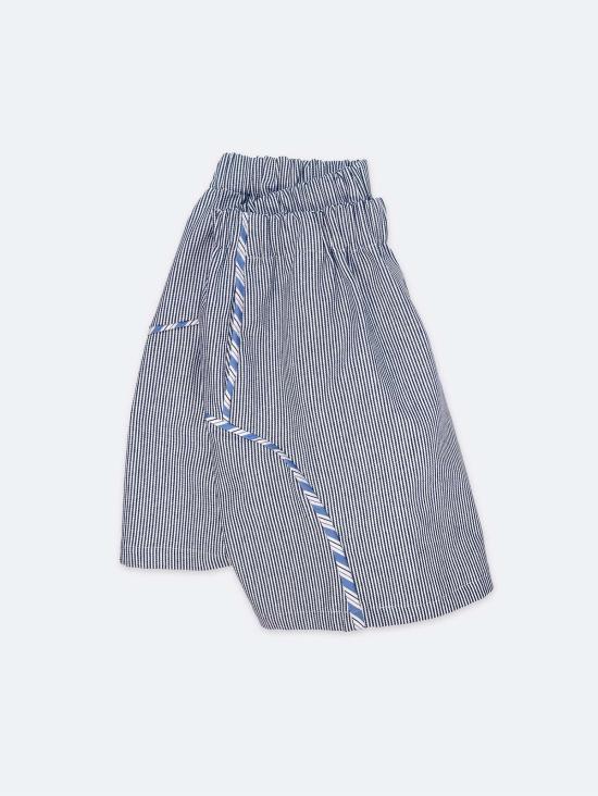  A B E L I N E 숏팬츠 아벨린 코튼 보이핏 미드 타이 쇼츠 - OTHER BRANDS