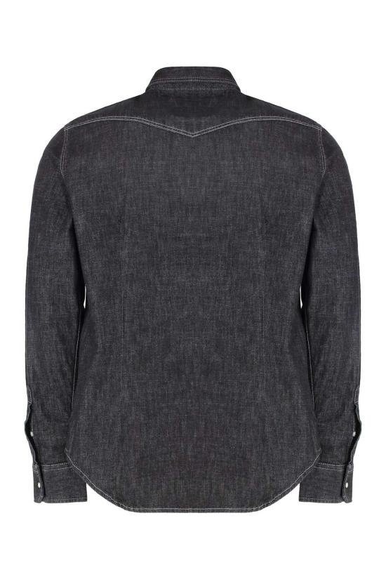  무레르 데님 팬츠 무어러 라리 데님 셔츠 그레이 - MOORER