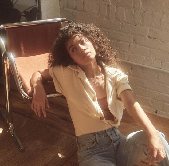  Alice Pearl 셔츠 앨리스 펄 위켄드  바닐라 - ALICE PEARL