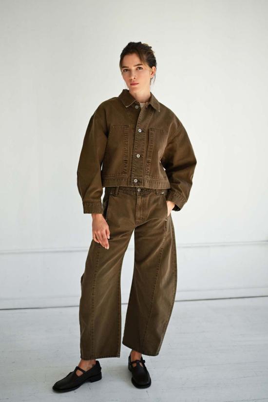  사야카 다비스 뉴욕 데님 자켓 사야카 데이비스 뉴욕 크롭 재킷 - SAYAKA DAVIS NEW YORK