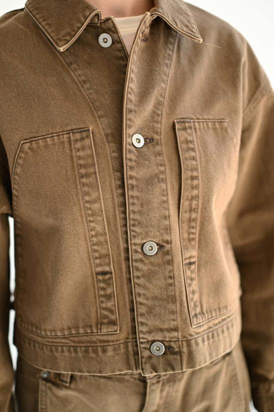  사야카 다비스 뉴욕 데님 자켓 사야카 데이비스 뉴욕 크롭 재킷 - SAYAKA DAVIS NEW YORK