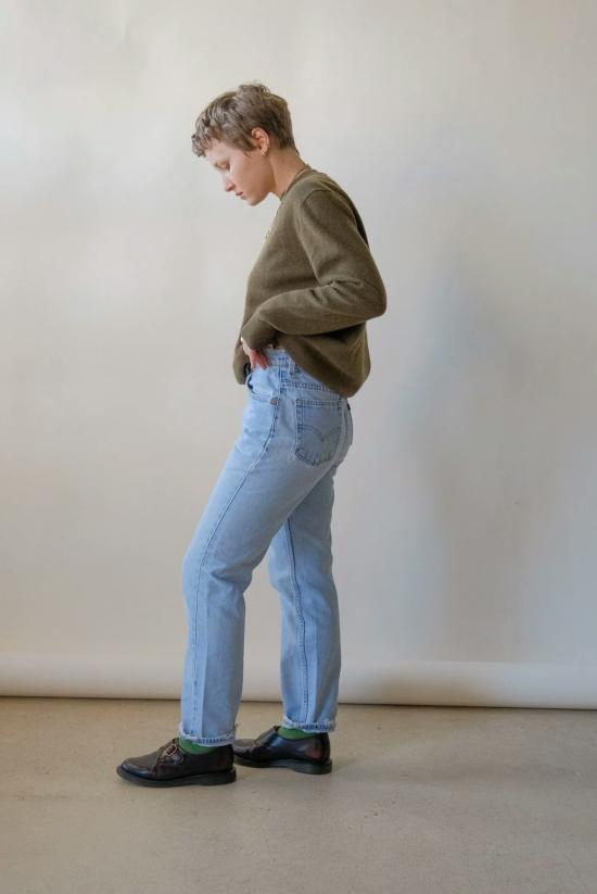  리바이스 데님 팬츠 512 라이트 워시 진 - LEVI'S