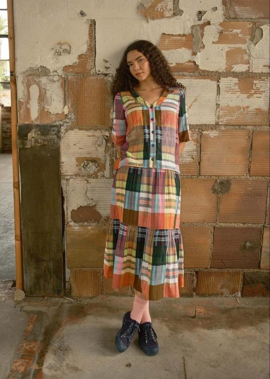  에이스 앤 지그 블라우스 에이스 & 지그 브리 - ACE & JIG