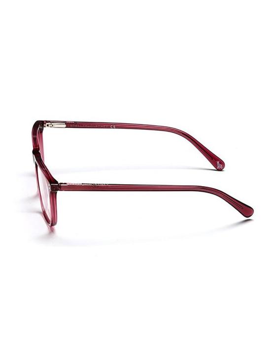  [키즈] 스텔라 맥카트니 비치용품 스텔라 매카트니 키즈 스퀘어 프레임 선글라스 004 바이올렛 바이올렛 트랜스파 - STELLA MCCARTNEY