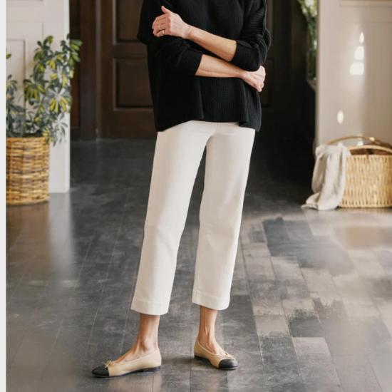  프랭크 앤 에일린 데님 팬츠 프랭크 앤 엘린 웨스트포트 일루전 진 블랙 - FRANK & EILEEN