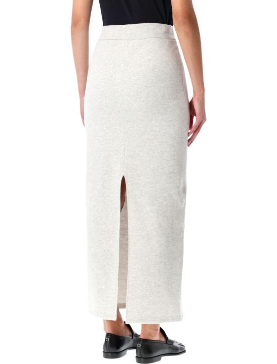  코페르니 롱 스커트 유기농 면 조깅 스커트 (회색) - COPERNI