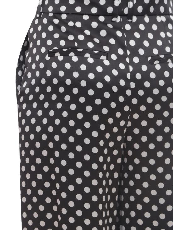  생로랑 스트레이트 팬츠 블랙 팬츠 - SAINT LAURENT