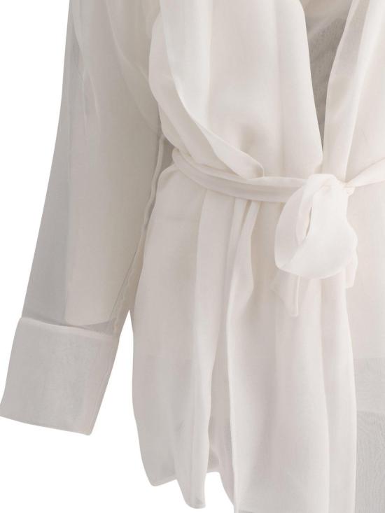  막스마라 자켓 후드 시폰 재킷 - MAX MARA