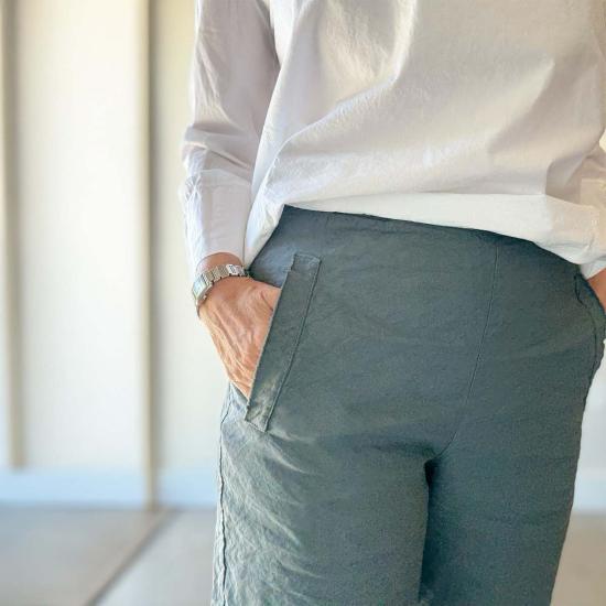  Aequamente 스트레이트 팬츠 아에쿠아멘테 팬츠 아스팔트 - OTHER BRANDS