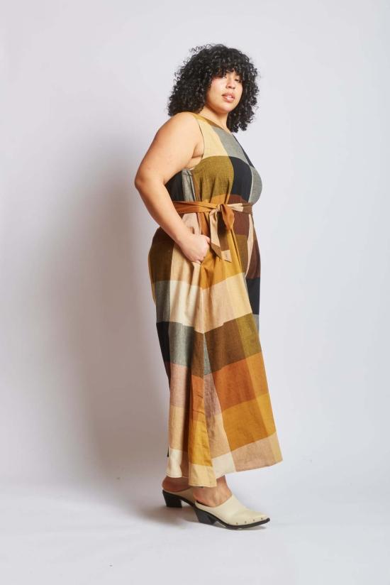  RUJUTA SHETH 점프수트 루주타 셰스 올 데이 점퍼 마니 첵스 - OTHER BRANDS