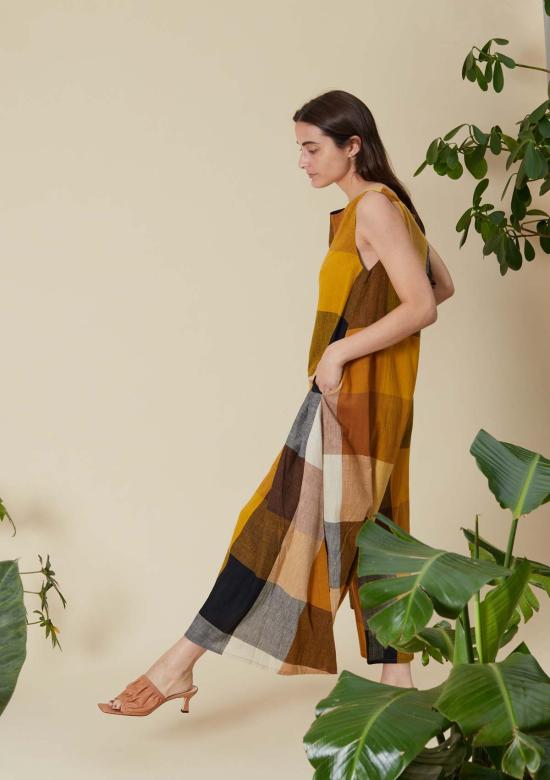  RUJUTA SHETH 점프수트 루주타 셰스 올 데이 점퍼 마니 첵스 - OTHER BRANDS