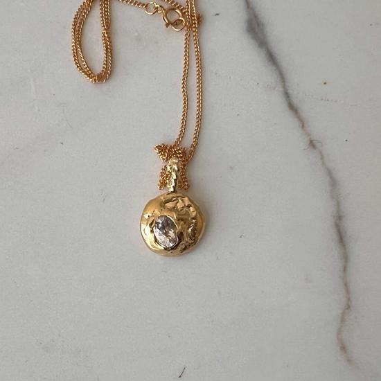  머큐리얼 스튜디오 목걸이/팬던트 테라 네크리스 골드 - MERCURIAL STUDIO