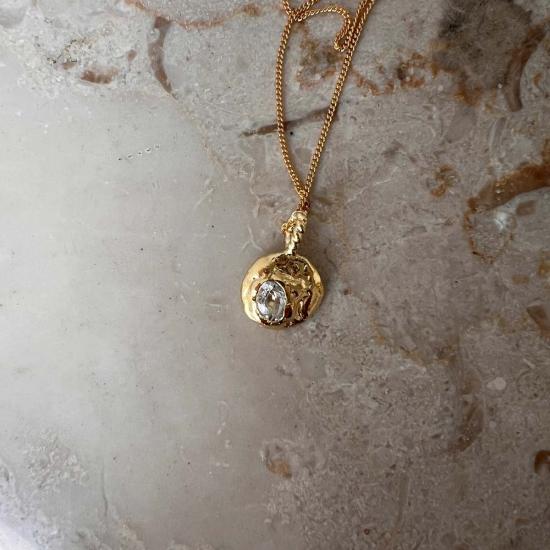  머큐리얼 스튜디오 목걸이/팬던트 테라 네크리스 골드 - MERCURIAL STUDIO