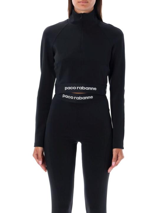  파코라반 터틀넥 라반  하이넥  블랙