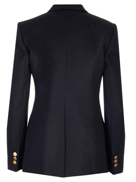  지방시 수트 자켓 울 모헤어 블렌드 블레이저 블루 - GIVENCHY